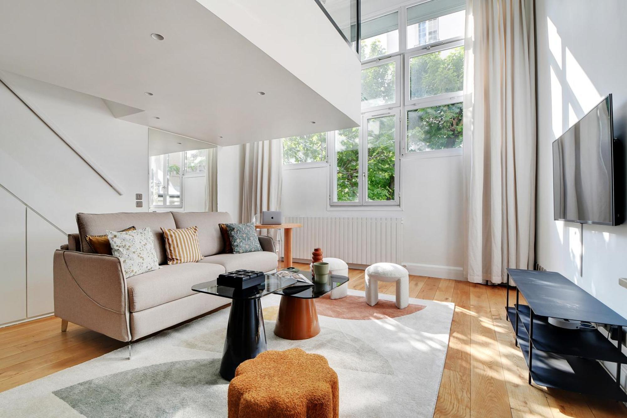 Апартаменты Amazing Loft 2Br - Eiffel Tower Париж Экстерьер фото