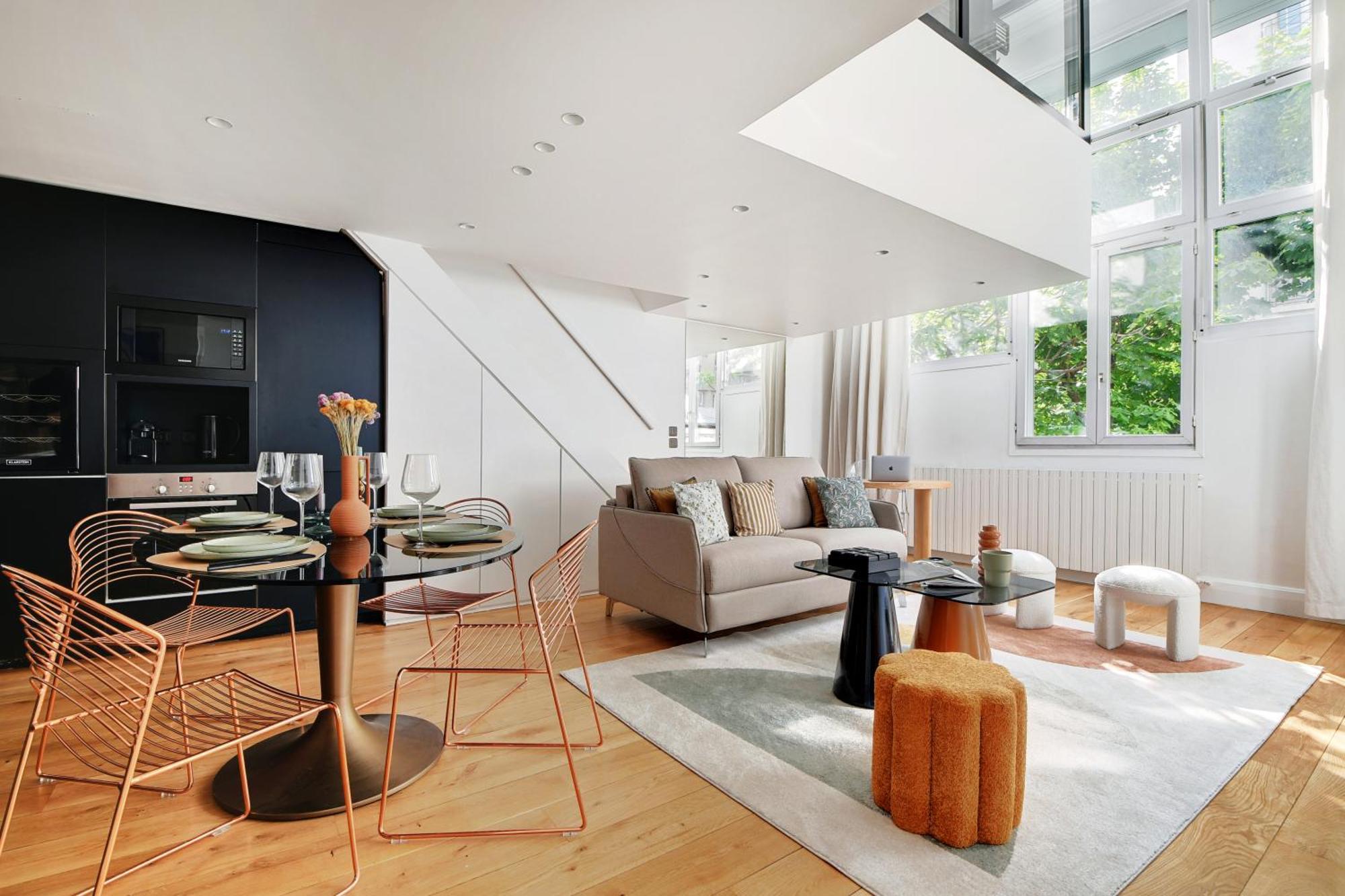 Апартаменты Amazing Loft 2Br - Eiffel Tower Париж Экстерьер фото